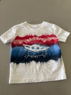 Star Wars patriotic baby shirt